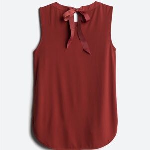 Stitch Fix brand 41 Hawthorn burgundy sleeveless shirt
